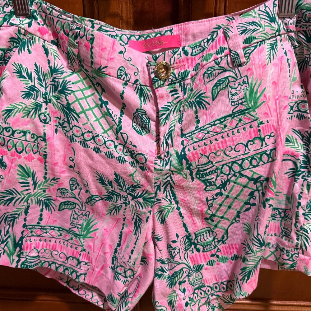 Lilly Pulitzer Callahan Knit Shorts Size 6